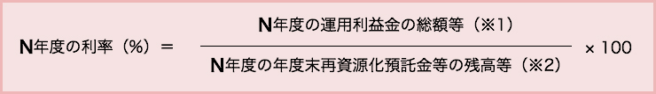 利率の計算式